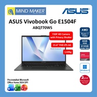 Asus Vivobook Go E1504F ABQ770WS ABQ771WS / R3-7320U / Win11 / Office OPI / 8GB RAM / 512GB SSD / 15
