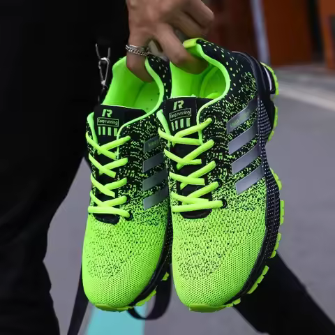 2025 Hot Sale Men's Running Shoes Keep Running Breathable Mesh Sneakers Lightweight Outdoor Gym Jogg