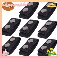 CHANMVPHD 1/4/8Pcs Belt Keeper  Double Snaps Sports Nylon Strap