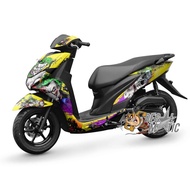 Yamaha Freego Full body Decal Sticker Free Go Graphic Joker 1