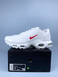 Nike Air Max Plus TN × Supreme 聯名款系列氣墊運動跑步鞋 白紅 DA1472-100