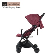 Mimosa Globetrotter+ Travel Stroller - Mimosa Maroon