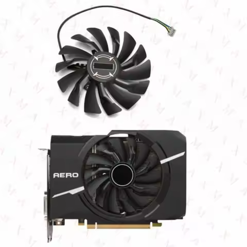 LL Cooler Fan For MSI GTX 1070 AERO ITX Graphics Card 12V 0.40A PLD10010S12HH 95mm