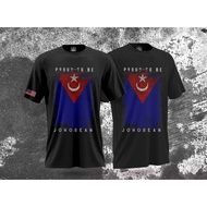 T-Shirt Cotton 100% Negeri Johor Shirt Lelaki Shirt perempuan Baju lelaki Baju perempuan lengan pendek lengan panjang