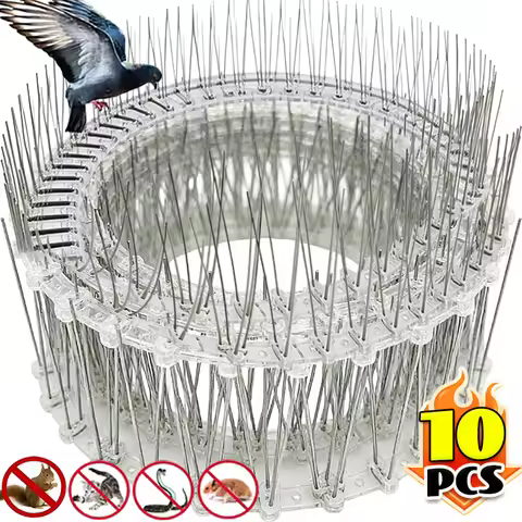 Stainless Steel Pigeon Spike Squirrel Repeller Effective Bird Deterrent Nail Control Pest Bird Spike
