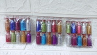 MAINAN ANAK GLITER BUBUK BOTOL ISI 3 PCS & 6PCS / MAINAN ANAK GLITER WARNA WARNI TERMURAH