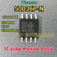 HISENSE 50D36P-N IC MX25L3206E EEPROM / BIOS / FIRMWARE RSAG7.820.5511 50D36P 50D36