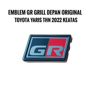 Emblem GR Front Grill Yaris GR 2022 Up Logo GR Yaris Front Grill GR Logo Emblem Yaris Front Radiator