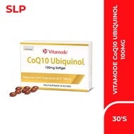 HALAL Vitamode CoQ10 Ubiquinol 100mg 30 softgels [EXP: 23/10/26] *BUY 3 BOXES FREE 1 SHAKER, WHILE S