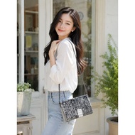 Pomme d'Ellie Bag Cowhide And Eel Leather 100% Authentic
