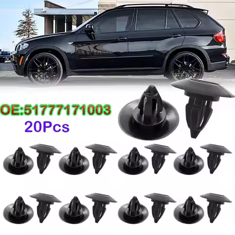 20Pcs Car Door Side Sill Skirt Trim Rocker Molding Clip For BMW X5 X6 E70 F15 F85 E71 E72 F16 Mini C