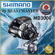 Shimano Electric Reel 20 Beastmaster MD3000 for Kamaboko, Hirame, and Squid Multi-Hook Fishing