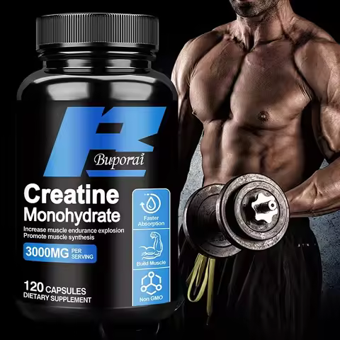 Creatine Monohydrate - Enhance Muscle Strength, Promote Muscle Recovery and Growth, and Improve Athl