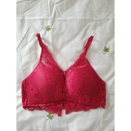 Si bra size 70/75 AB red purple