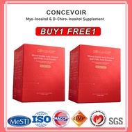 CONCEVOIR Myo-Inositol & D-Chiro-Inositol Supplement (3g x 30days) | PCOS | Fertility | Hormonal Imb