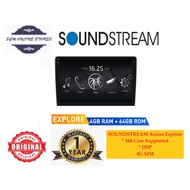 SOUNDSTREAM Anzuo Explore 360 Camera Supported DSP 4G SIM Car Android Player 9inch / 10inch / 4 + 64