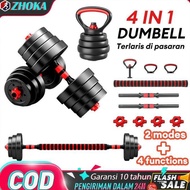 ZHOKA Dumbbell set Kettlebell 10KG-40KG fitness equipment barbell set with environmental protection