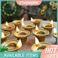 Waterproof Flameless Oil Lamps 12 Pcs Diwali Diyas Lamp Decorations, Diwali Led Water Sense Sensor L