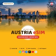 Austria eSIM 50GB-100GB Data | Instant QR | High Speed Internet | 30-180 Days | REDXTRAVEL.MY