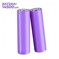 Baterai Lithium Ion Li-ion AA 3.7V 500MaH- 14500
