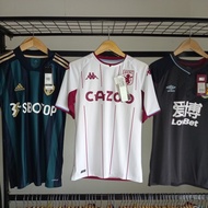 Jersey Ori Leeds Aston Villa Burnley Away BAMFORD CASH BARNES RARE