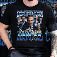 Dr. T-Shirt Gregory House Md Fun Meme For Men And Women Retro Style High Quality Cotton Street Fashi