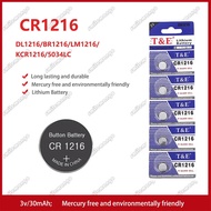 2PCS-50PCS 3V CR1216 Lithium Button Battery BR1216 LM1216 DL1216 CR 1216 5034LC ECR1216 Coin Cell Wa