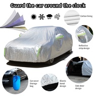 [Two Compartments Three Compartments SUV Thickened Car Cover Full Cover] Sunshade Car Cover Car Cove