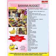 PAKET USAHA FRANCHISE MAKANAN BANANA NUGGET NUGET PISANG MANIS CRISPY