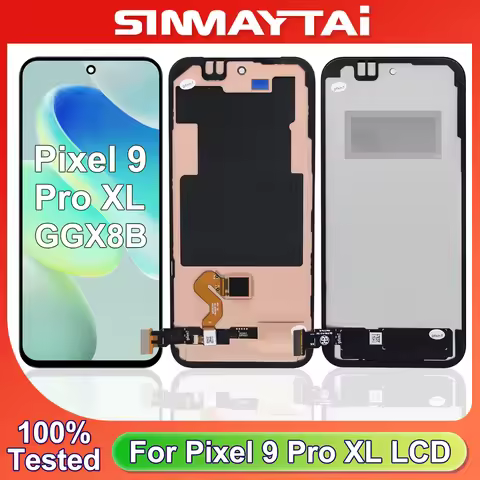 AMOLED For Google Pixel 9 Pro XL LCD Display With Frame GGX8B GZC4K GQ57S Touch Screen Digitizer Ass