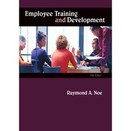 Employee Training and Development 5E Book by Noe.
