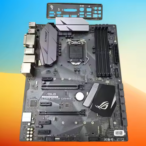 Asus ROG STRIX b250-F Gaming motherboard supports 6/7th generation Intel LGA115 1 pin CPU, DDR4 quad
