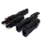 Connector MC4 T 2 in 1 Branch 2 Connector MC4 1 to 2 Splitter