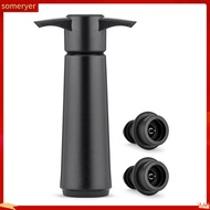 someryer|  Wine Bottle Preserver Vacuum Seal Wine Stopper Vacuum Wine Saver Pump Set with Leak-proof Stoppers for Home Bar Keep Your Wine Fresh Longer