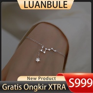 LUANBULE Silver Bracelet S999 Adjustable