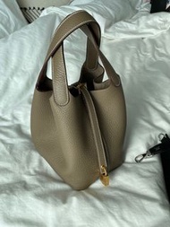 Hermes Picotin 18  大象灰