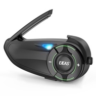 EJEAS Q8 Bluetooth-Compatible Motorcycle Intercom Waterproof Moto Group Interphone 6 Riders 1000M Wi