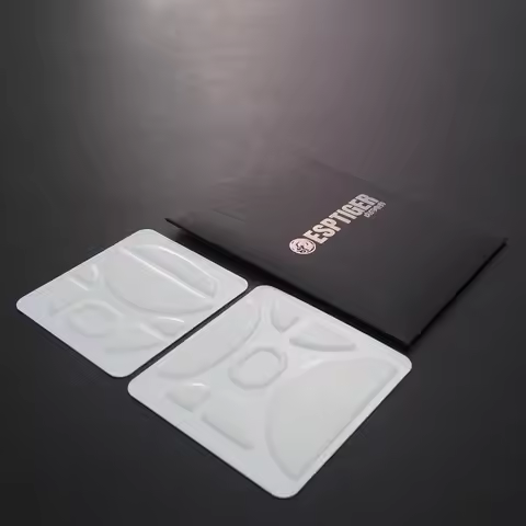 1 Pack Original Esptiger ICE V2 Mouse Skates For Lamzu Atlantis V2 / Mini White Arc Esports Mice Fee