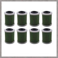 [M G L O] 8Pcs Filter for 4 Stroke FL150 F200 F225 6P3-24563-00-00 6P3-WS24A-01 6P3-24563-00 6P3-WS2