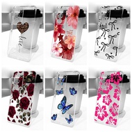 For OPPO A5 CPH2727 Transparent TPU Soft Silicone Casing Oppo A5 5G CPH2735 Simple Style Pattern Pho