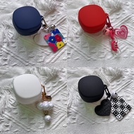 Suitable for Anker Soundcore R50i NC Silicone Bluetooth Earphone Case with Keychain, Suitable for An