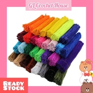 100pcs colourful chenille stem/ twist stick/ dawai bulu