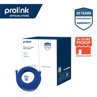 Prolink UTP CAT5E 24M/CAT6 23M/CAT6 24M 100% Solid Full Copper UTP Network Ethernet Cable 25-Year Pe