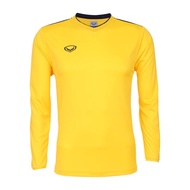 GRAND SPORT เสื้อกีฬาตัดต่อแขนยาว รหัส : 011571 (สีเหลือง)