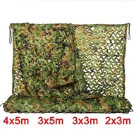 ☏ 4x5m 2x3m Military Camouflage Net Camo Netting Army Nets Shade Mesh Hunting Garden Car Outdoor Camping Sun Shelter Tent !