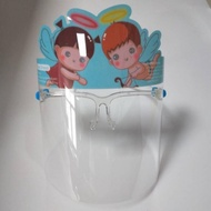 face shield kacamata anak karakter - cupid