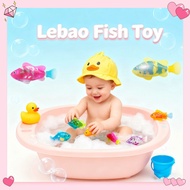 Lebao Fish Swim Robot Fish Toy Baby Bath Toy Swimming Moving Fish Toy Interactive Water Toy Bayi Toy