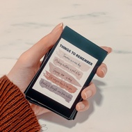 Matte Lomo Card / Black Frame / Print Photo / Poloroid Photo Printing / Valentine / Birthday / Love 