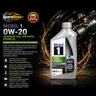 124184 Mobil 1 0W20 Advanced Fuel Economy Fully Synthetic Enjine Oil 1L