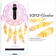 【Sara Garden】客製化 手機殼ASUS 華碩 Zenfone3 Deluxe 5.7吋 ZS570KL捕夢網流蘇羽毛保護殼 硬殼